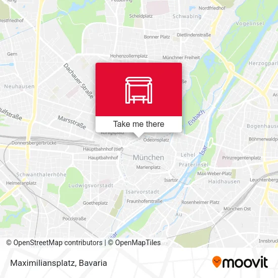 Карта Maximiliansplatz