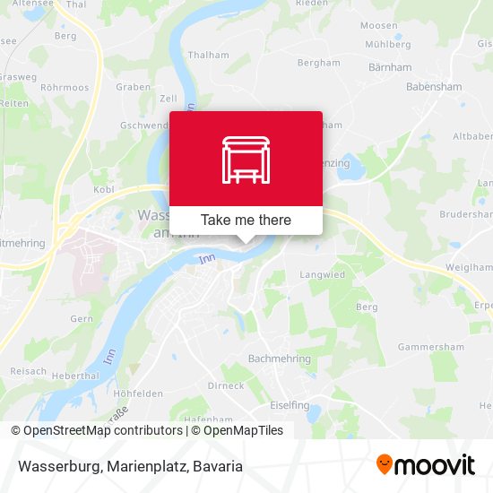 Wasserburg, Marienplatz map