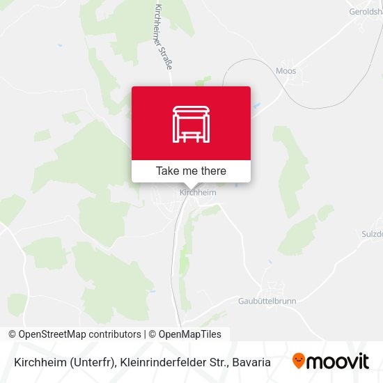 Kirchheim (Unterfr), Kleinrinderfelder Str. map