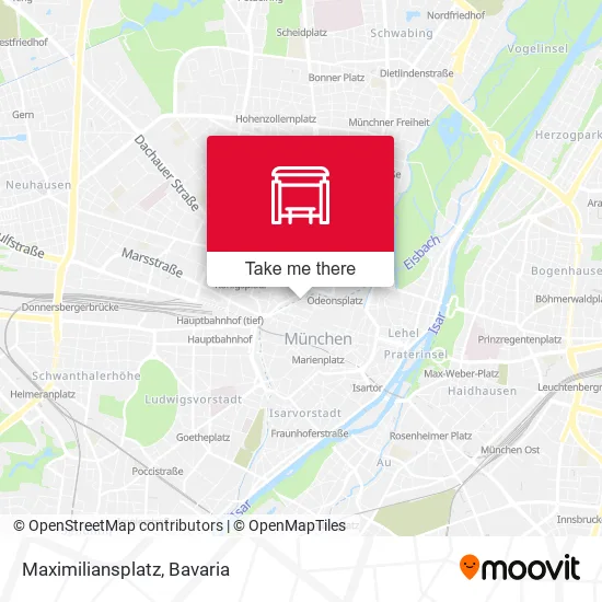 Карта Maximiliansplatz