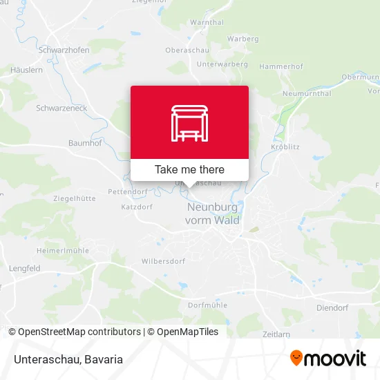 Карта Unteraschau