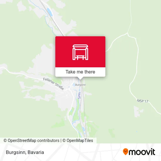 Карта Burgsinn