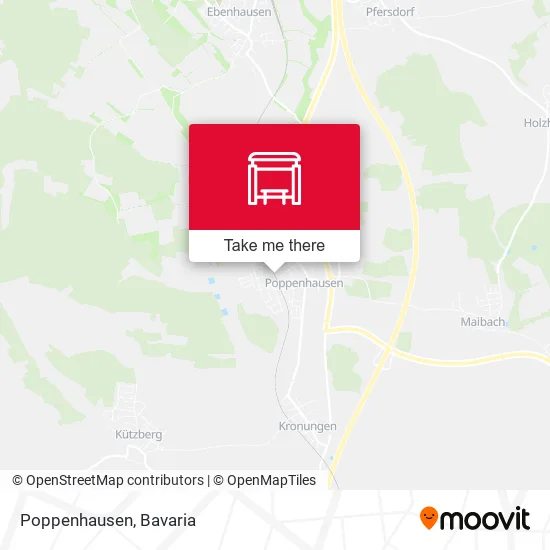 Карта Poppenhausen
