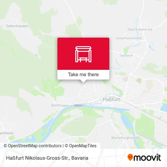 Карта Haßfurt Nikolaus-Gross-Str.