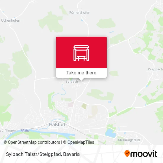 Карта Sylbach Talstr/Steigpfad