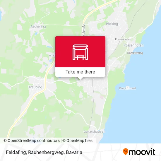 Карта Feldafing, Rauhenbergweg