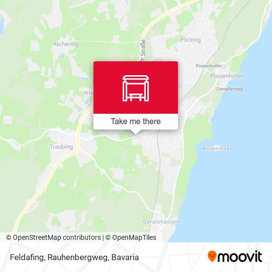 Карта Feldafing, Rauhenbergweg