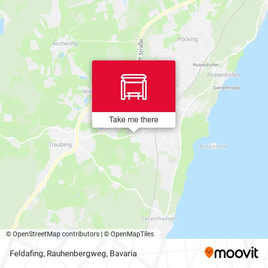 Карта Feldafing, Rauhenbergweg