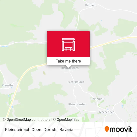 Карта Kleinsteinach Obere Dorfstr.