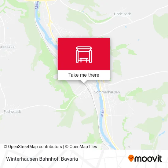 Карта Winterhausen Bahnhof