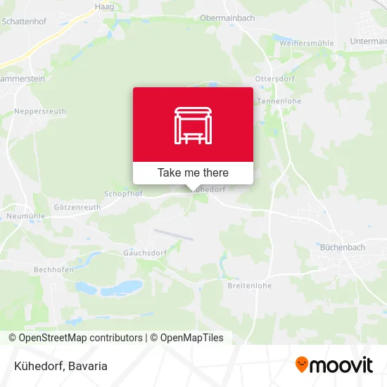 Карта Kühedorf