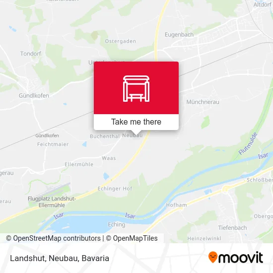 Карта Landshut, Neubau