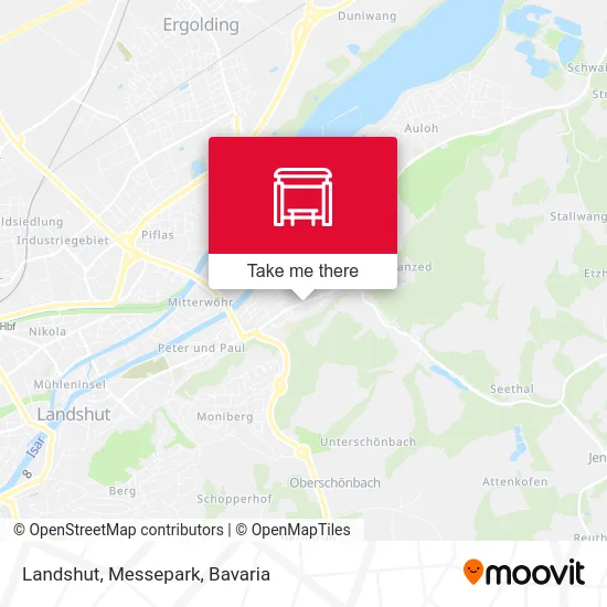 Карта Landshut, Messepark