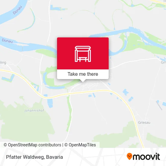 Карта Pfatter Waldweg