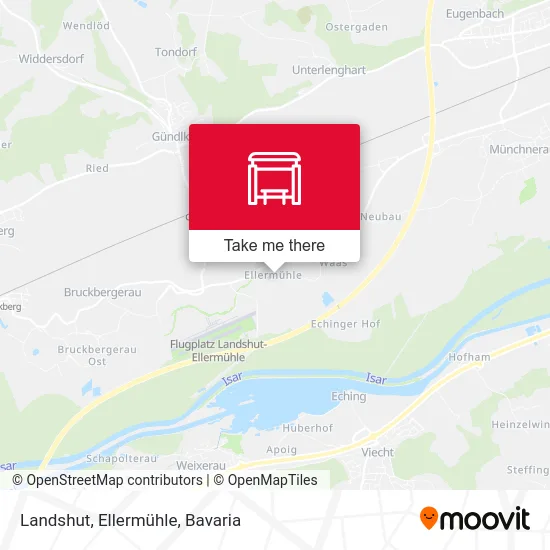 Карта Landshut, Ellermühle