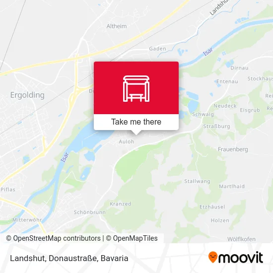 Карта Landshut, Donaustraße