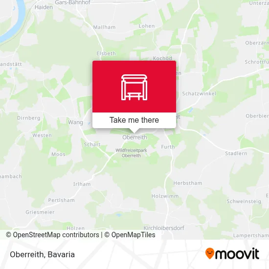 Oberreith map