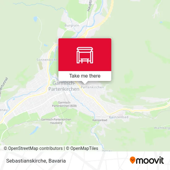 Sebastianskirche map