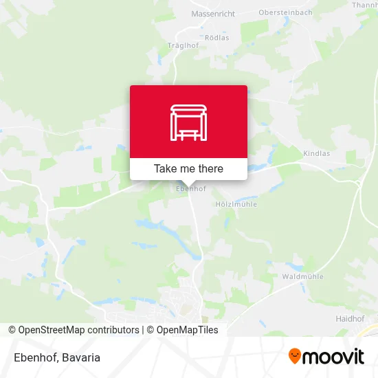 Ebenhof map