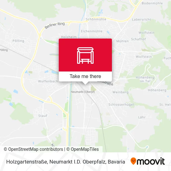 Карта Holzgartenstraße, Neumarkt I.D. Oberpfalz