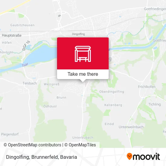 Dingolfing, Brunnerfeld map