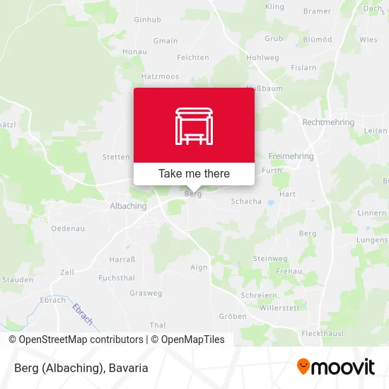 Berg (Albaching) map