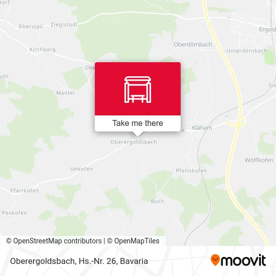 Карта Oberergoldsbach, Hs.-Nr. 26