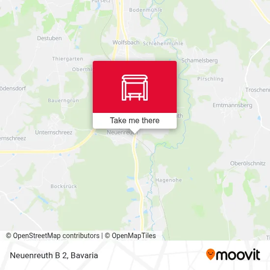 Neuenreuth B 2 map