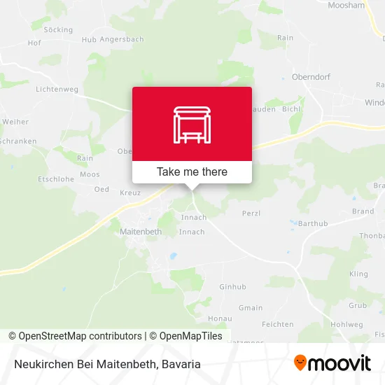 Neukirchen Bei Maitenbeth map