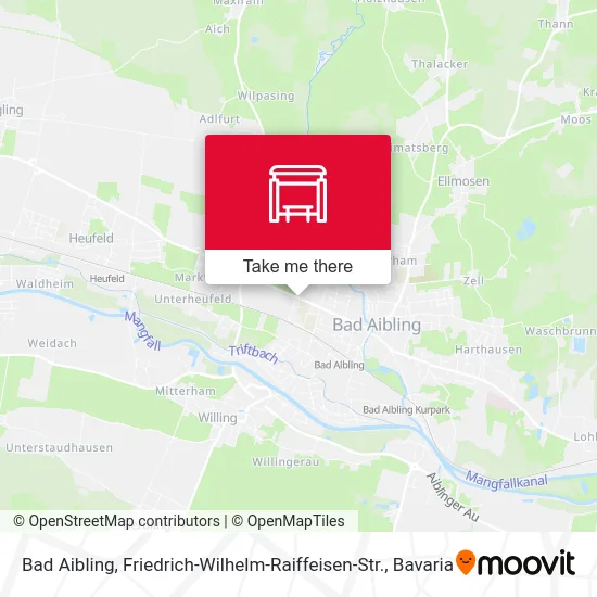 Карта Bad Aibling, Friedrich-Wilhelm-Raiffeisen-Str.