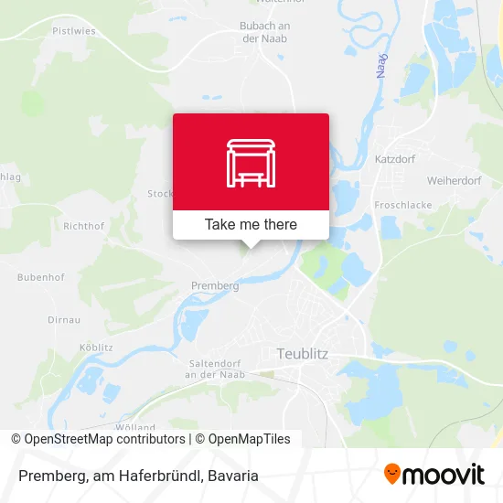 Карта Premberg, am Haferbründl