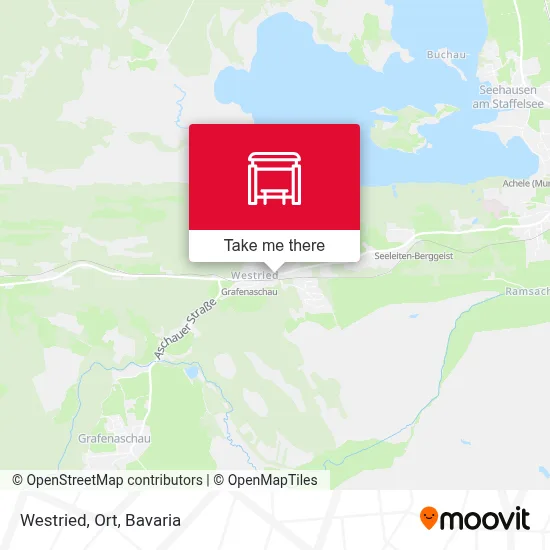 Westried, Ort map