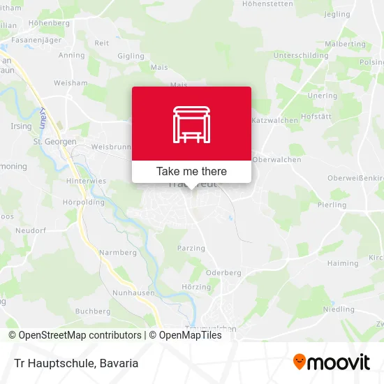 Карта Tr Hauptschule