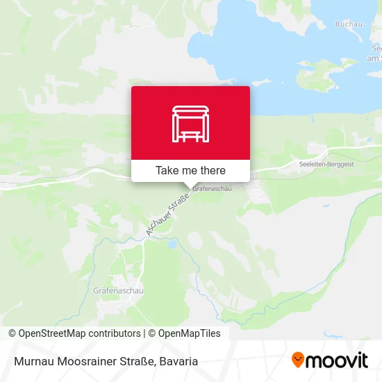 Карта Murnau Moosrainer Straße
