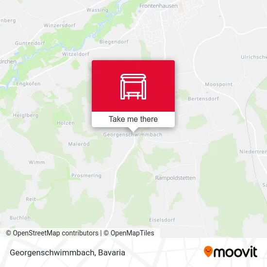 Карта Georgenschwimmbach