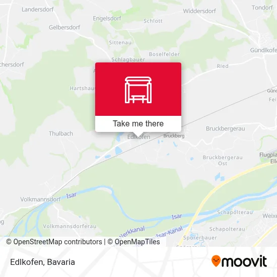 Edlkofen map