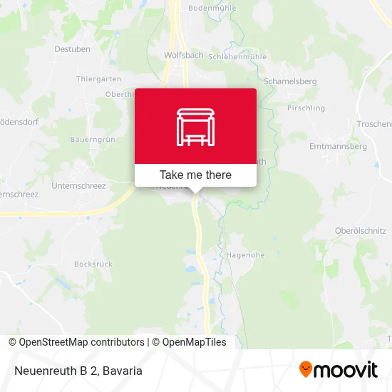 Neuenreuth B 2 map