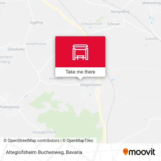 Alteglofsheim Buchenweg map