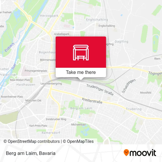 Berg am Laim map