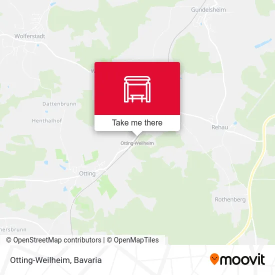 Карта Otting-Weilheim