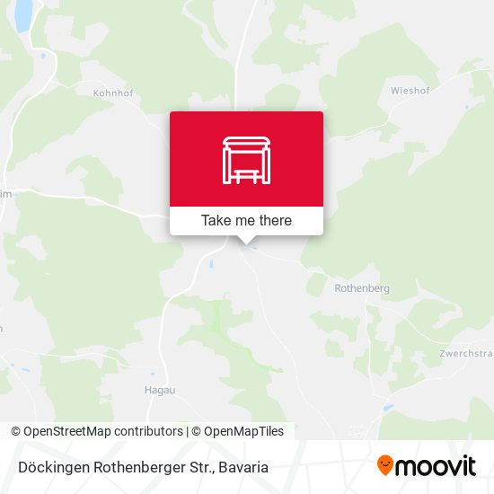 Карта Döckingen Rothenberger Str.