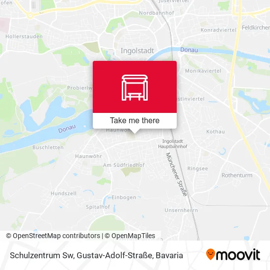 Карта Schulzentrum Sw, Gustav-Adolf-Straße