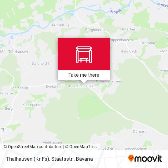 Thalhausen (Kr Fs), Staatsstr. map