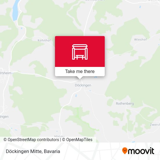 Döckingen Mitte map