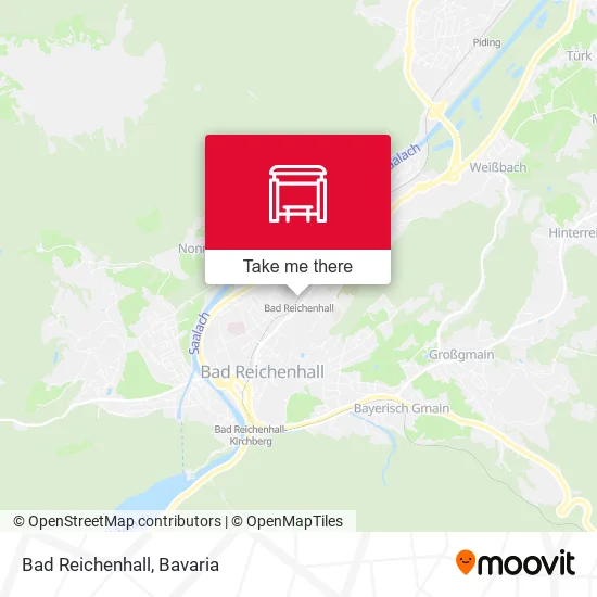 Карта Bad Reichenhall