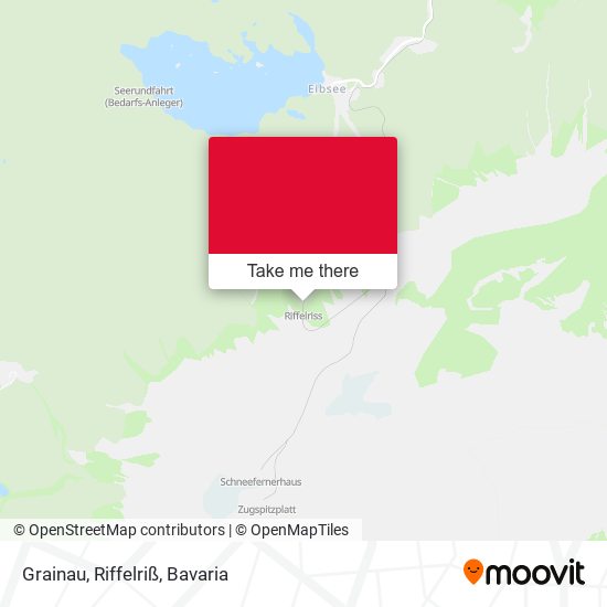 Grainau, Riffelriß map