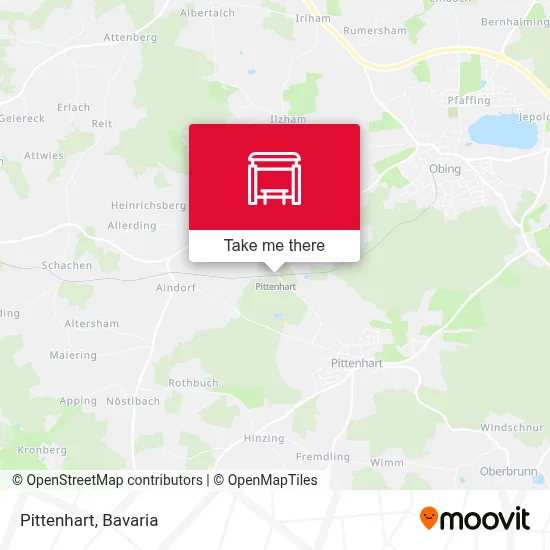 Pittenhart map