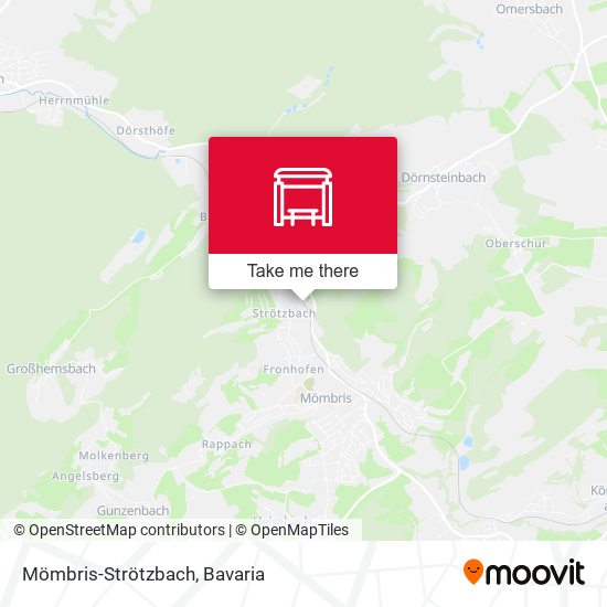 Mömbris-Strötzbach map