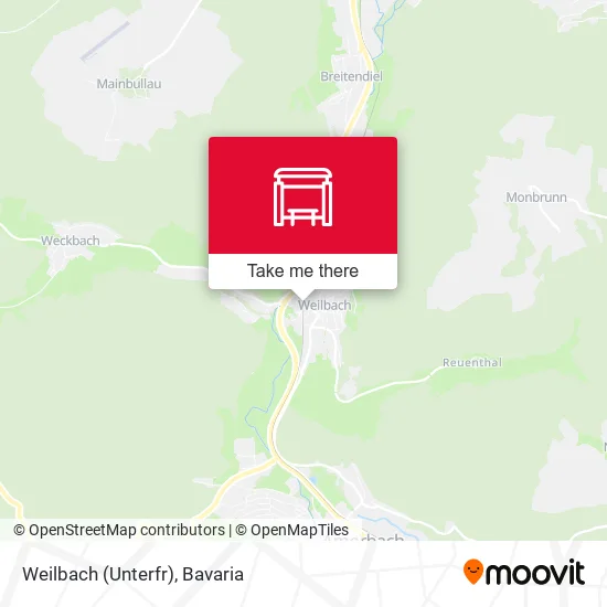 Карта Weilbach (Unterfr)