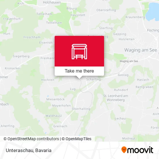 Карта Unteraschau